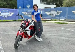 Sara Verón recuerda cómo inició en el motociclismo