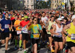 Maratón celebrado en Rusia 