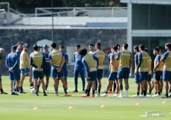 Entrenamiento de los Pumas 