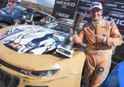 Rodrigo Rejón en el NASCAR México Series de San Luis