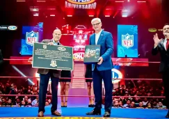 NFL México felicitó al Consejo Mundial de Lucha Libre por su 90 aniversario