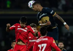 Pumas y Toluca empataron a un gol en CU