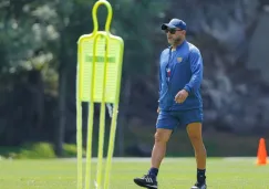 Mohamed en entrenamiento en Cantera