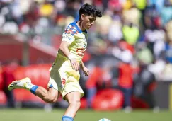 Kevin Álvarez durante el encuentro ante Toluca