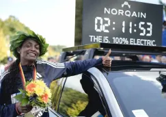 ¡Nuevo récord! Tigist Assefa marcó el mejor tiempo de una mujer en la historia del maratón