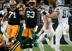 Detroit Lions aplastó a los Packers en la primera mitad