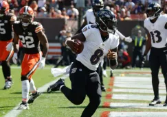 Con cuatro anotaciones de Lamar Jackson, Ravens aplastan 28-3 a Browns