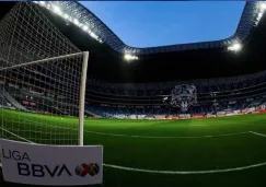 Liga MX: Cancha del Estadio BBVA lista para el Rayados vs Juárez