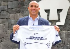 David Trezeguet visitó las instalaciones de Pumas en Cantera 