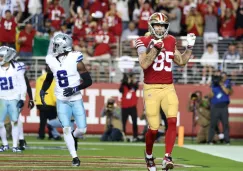 NFL multa a George Kittle tras lanzar mensaje ofensivo contra los Dallas Cowboys