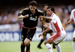 Fernando Morientes en el encuentro ante Necaxa en el año 2000