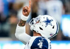 Prescott celebra la victoria ante Chargers