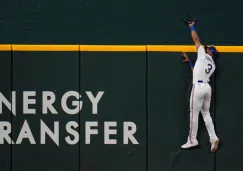 ¡Espectacular! Leody Taveras evita home run con impresionante atrapada ante Astros