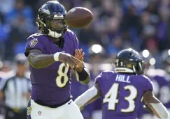 Ravens aplastan a los Detroit Lions con 4 TDs de Lamar Jackson