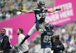 Jake Bobo celebrando tras conseguir una anotación