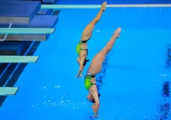 ¡Son de Oro! Arantxa Chávez y Paola Pineda brillaron en el trampolín de tres metros 