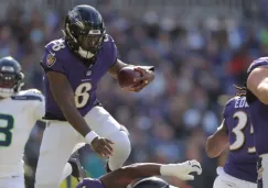 Lamar Jackson y los Ravens vencieron a los Seattle Swahawks