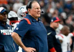 Belichick en un juego de New England