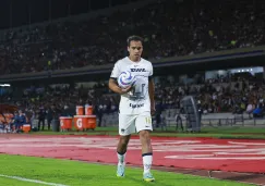 Adrián Aldrete en el partido ante Chivas en CU en la J17 del AP23