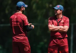 Jardine y Leal en su etapa en Atlético de San Luis