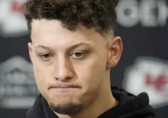 Patrick Mahomes llora tras perder ante los Raiders en Navidad