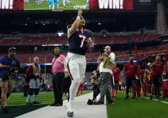 El quarterback de Texans en el emparrillado 