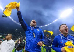 Jardine celebra el campeonato conseguido con América