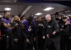 Así celebraron los coaches el triunfo de Ravens