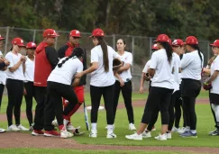 LMS: Diablos Rojos Femenil hizo la presentación oficial del roster de 20 jugadoras