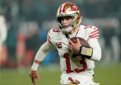 Purdy en un partido con los 49ers