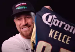 Travis Kelce felicita al América por la 14 previo al Super Bowl 2024