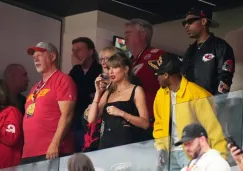 Padres de Taylor Swift y Travis Kelce estuvieron en el Super Bowl