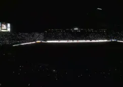 El Estadio de León se quedó sin luz