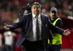 Miguel Herrera 'se encara' con aficionado de Xolos en pleno partido