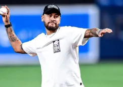 Neymar Jr. presente en el Openning Day de la MLB: El brasileño lanzó la primera bola en Miami