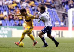 Tigres logra victoria en complicado partido contra Puebla