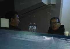 Jaime Lozano presente en el estadio para el juego de Cruz Azul vs Monterrey