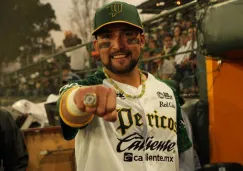 Pericos mostraron su anillo previo el juego ante Diablos en el Opening Day de la LMB