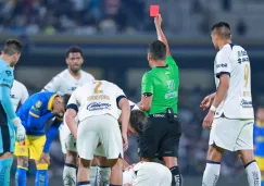 Rodríguez salió expulsado en el encuentro ante Pumas