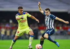 Momentos del partido en el Azteca 