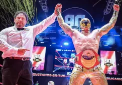 Máscara Dorada se consagró como campeón Universal en el CMLL