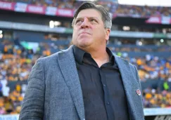 Afición de Tigres se burla de Miguel Herrera con cantico en el Volcán: “Son los viejitos de Tigres”