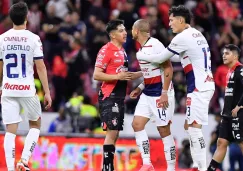 Javier se encaró con un jugador del Atlas 