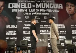 Canelo y Munguía, en uno de sus últimos cara a cara antes de la pelea en Las Vegas 