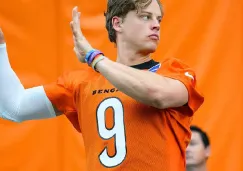 Joe Burrow y sus primeros pases 