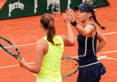 Giuliana Olmos, tenista mexicana, avanza a Cuartos de Final de Roland Garros en dobles femeninos