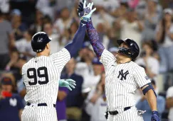 Yankees evitan barrida al vencer 6-4 a los Dodgers en Nueva York