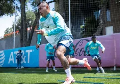 Sánchez ya entrena con América