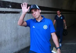 Lorenzo Faravelli, en un encuentro de Cruz Azul del Clausura 2024