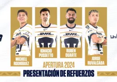 Pumas presenta a sus refuerzos